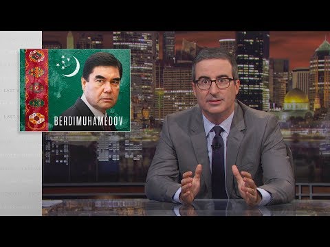 YouTube video thumbnail: Gurbanguly Berdimuhamedo: Last Week Tonight with John Oliver 
