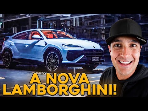 ESSA É A NOVA LAMBORGHINI URUS SE * VOLTEI PARA OS ESTADOS UNIDOS 🇺🇸 *