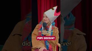 Pope Discount. #improv #comedy #acting