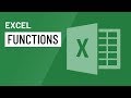 Exploring Functions in Excel