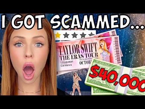 Taylor Swift Giveaway I GOT SCAMMED Buying Front Row Tickets...