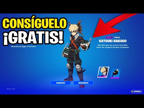 Como CONSEGUIR TODAS las SKINS de My Hero Academia GRATIS en Fortnite ✅🎁 Capítulo 4 Temporada 1