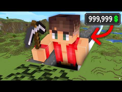 ماين كرافت ولكن فلوسي تحدد الحجم !😱🔥 - Money = Size