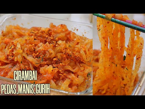 RESEP CIRAMBAI DA CHILI OILNYA