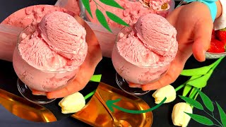 أسهل والذ ايس كريم او كلاص منزلي بالفراولة🍨احسن من الجاهز مكونات متوفرة سهولة مذاق وانتعاشة  رائع 🍦