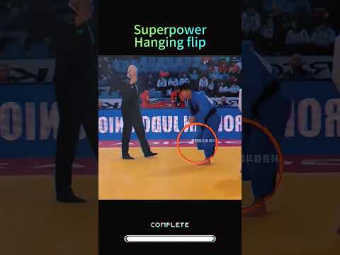 Master the hanging flip with martial arts precision #boxing #fighting