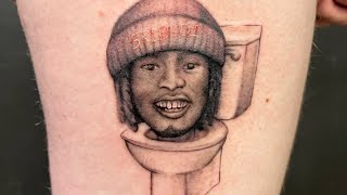 MY NEW KAI CENAT TATTOO REVEAL (live)
