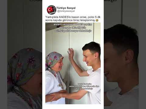 Annesi KADESE Basınca 5 Dakika Sonra Polis Gelmiş🤣