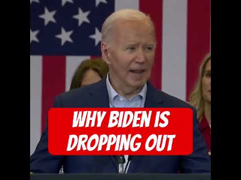 Why Joe Biden dropped out