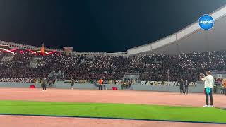 UNICO | احتجاج الكورفاتشي بعد منعهم من رفع "تيفو" في مباراة الجيش الملكي ضد ريال دي بانجول