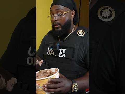 I kick the door in then helped myself to some ice cream 🤷🏿‍♂️