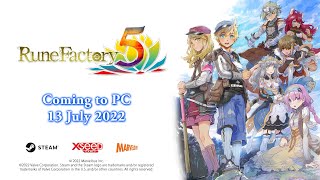 Rune Factory 5 PC Release Date Confirmed for July