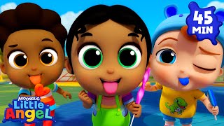 Lollipops for Me and You! 🍭 | Baby John & Friends | Little Angel Kids Songs & Nursery Rhymes