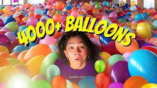 I FILLED MY ROOM WITH BALLOONS 🤩 | YOU WONT BELIEVE FOR WHAT | 🤯🤫