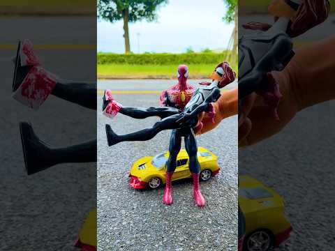 When Spider Man Forgets to Park—Spider Girl Pays the Price! 😂