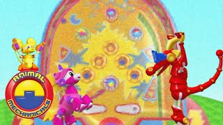 Ilha de Pinball Mechana | Mecanimais Brasil Português | Filmes para crianças