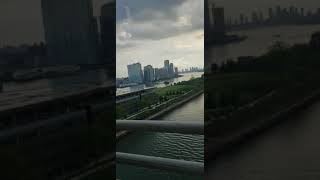 view of Manhattan an governors island