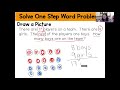Solving One Step Word Problems in Grade 2 Math
