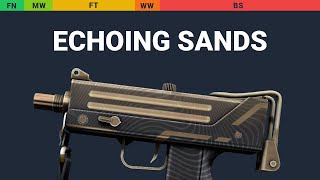 MAC-10 Echoing Sands Wear Preview