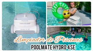 EL MEJOR LIMPIADOR DE PISCINAS DEL MUNDO 💦 POOLMATE HYDRO4SE AVANZADO Y PODEROSO 💪 #robotlimpiador