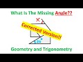 Triangle Angle Properties and Calculations