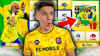 CORRE!🚨COMO PEGAR ELE?😱 NEYMAR GER 120 CHEGOU🔥 FC MOBILE 26