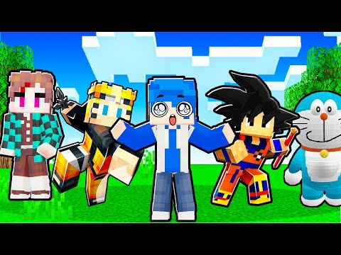 Tất Cả Người Bạn Anime Trong Minecraft