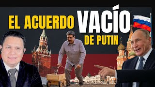 PUTIN HIZO FIRMAR A MADURO UN PAPEL SIN ACUERDO