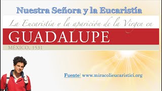 Guadalupe. MILAGROS EUCARISTICOS. Exposición Internacional del Beato Carlo Acutis