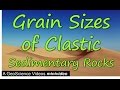 Identifying Grain Sizes in Clastic Sedimentary Rocks