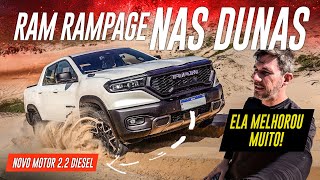 Ram Rampage 2026 2.2 Diesel 4x4 Teste Off Road Trilha Dunas! Melhor que Ford Maverick e Fiat Toro?