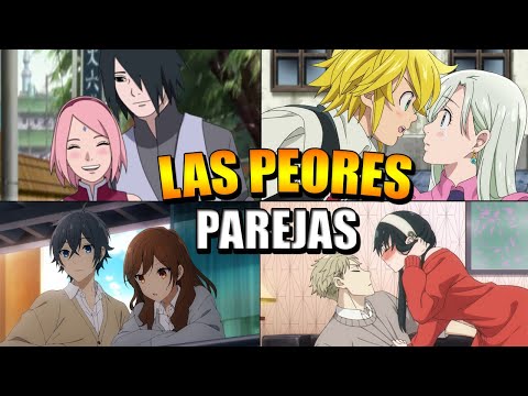 🔷PAREJAS del ANIME que todos ODIAN