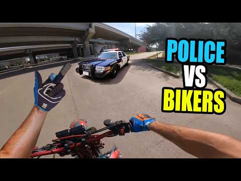 POLICE CHASE MOTORCYCLES | COPS vs BIKERS | BEST OF 2025