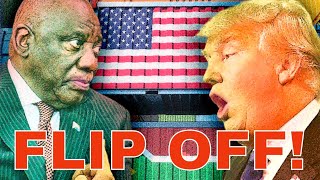 South Africa President Reacts to Trump's Major BRICS Tariffs Threats