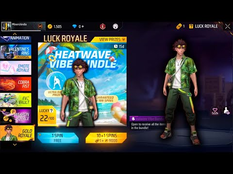 Sorpresas + Premios Nueva Actualizacion de Free Fire Luck Royale de Oro 2025 completa