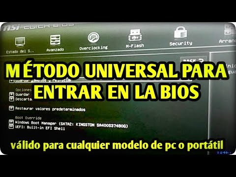 💻 ¡Cómo Acceder a la BIOS en Windows! 💻 El Método Más Fácil valido para cualquier PC 💻