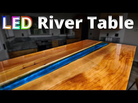 LED River Table | FREE Master Class | Stone Coat Epoxy