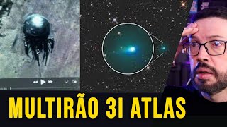 OVNI AGUA VIVA NO IRAQUE - CIVILIZAÇÃO ALIENÍGENA NA VIA LÁCTEA E 3I ATLAS