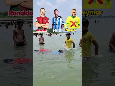 Won Ronaldo Messi Neymar CHALLENGE #shorts #ronaldo #messi #neymar #viral #football #challenge #vs