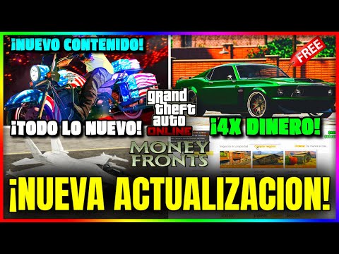 NUEVA ACTUALIZACION de INDEPENDENCIA en GTA5 Online! TODO LO NUEVO! DINERO X4, EVENTO, DESCUENTAZOS