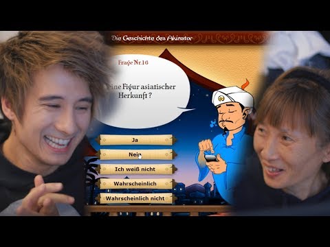 Akinator mit meiner Tante MAMA JU