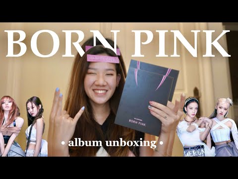 UNBOXING BLACKPINK 블랙핑크 언박싱 2nd Album BORN PINK (Pink Box Photobook Set Version)