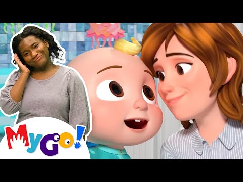 Yes Yes Bedtime Song +More! | MyGo! Sign Language For Kids | CoComelon - Nursery Rhymes | ASL