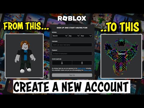 New to Roblox? Start Here: Create Your Account + Free Items!