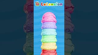 Super Rainbow Ice Cream Challenge! 🍦 Yummy Stacking Fun for Toddlers!