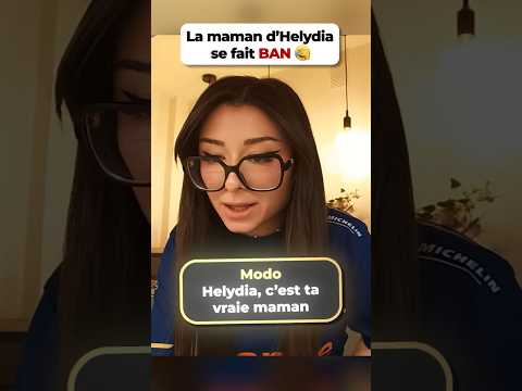 Ils ont banni ma daronne mdrrr #helydia #pourtoi #twitch