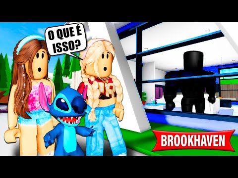 O STITCH e O MISTÉRIO DO VIZINHO QUE ESCONDIA UM SEGREDO | Historinhas Brookhaven RP | Roblox