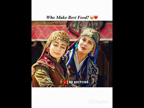 Fatma🥵XHalime💥Trying To Make💫Best Food🥗| Halime Teasing😂Fatma In Front Of Bala🔥 #shortsfeed