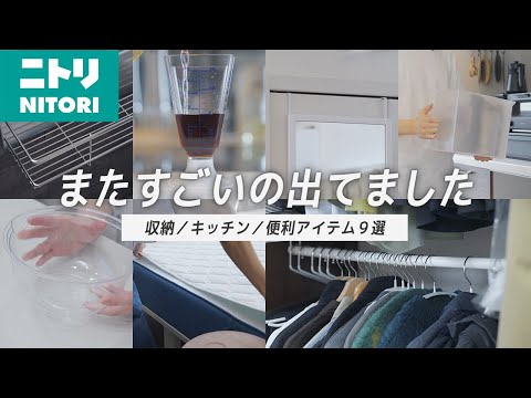 【想像を超えてきた】今ニトリで買うべき収納・キッチン・便利アイテムはこれ！