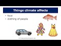 Climate Influences and Patterns